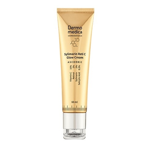 Dermomedica Sylimarin Reti C Glow Cream Luksusowy krem z witaminą C, sylimaryną, retinolem i kompleksem antyoksydacyjnym 60 ml