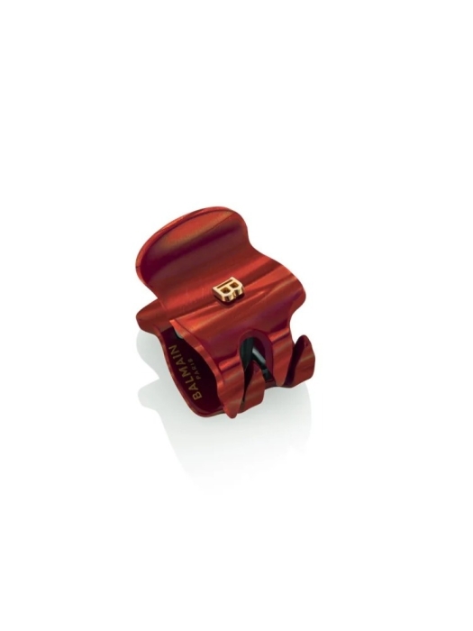 Balmain Pince à Cheveux Extra Small Red Klamerka do włosów XS Czerwona 3 cm