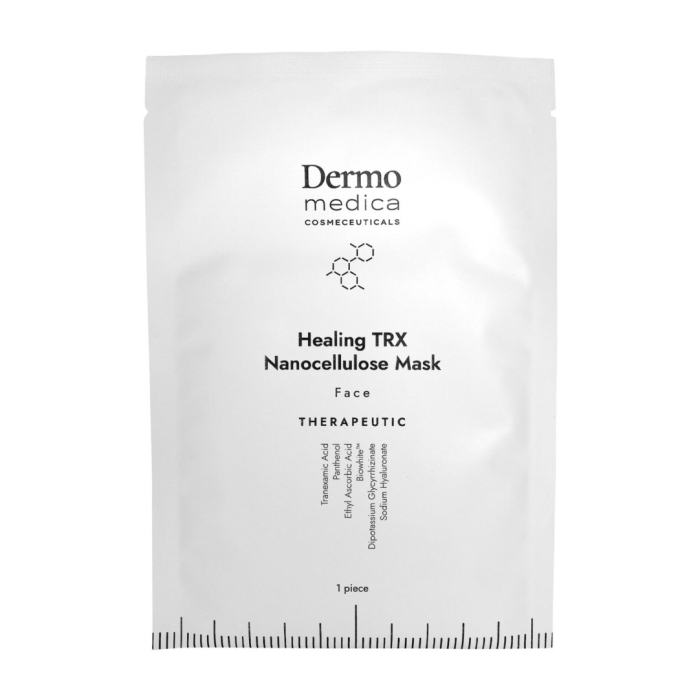 Dermomedica Healing TRX Mask Nanocelulozowa maska terapeutyczna o działaniu gojącym i przeciwstarzeniowym 1 szt.