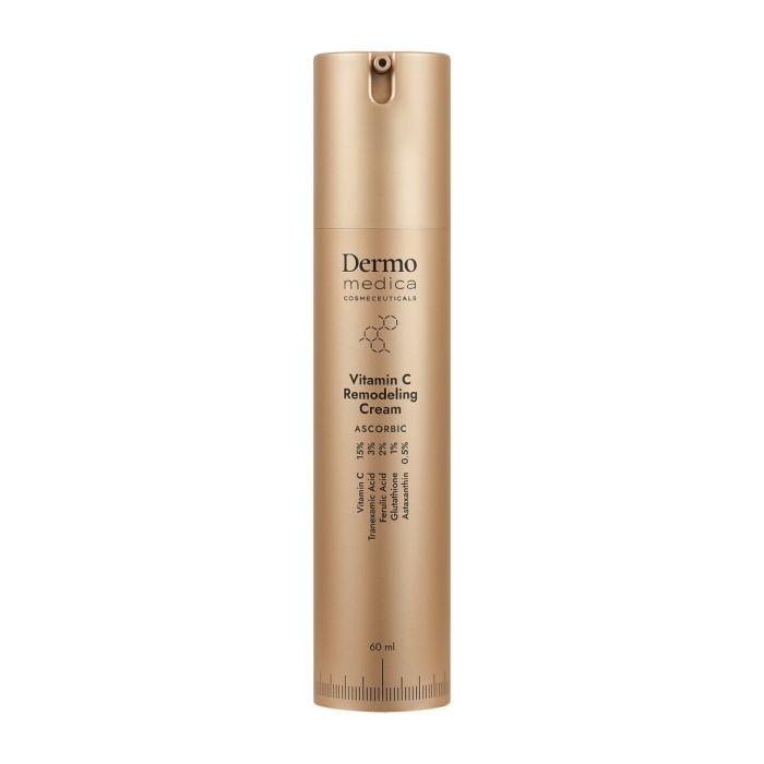 Dermomedica Vitamin C Remodeling Cream Luksusowy krem z witaminą C, kwasem traneksamowym, kwasem ferulowym i glutationem 60 ml