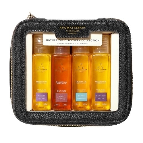 Aromatherapy Associates Shower Oil Discovery Collection Zestaw terapeutycznych olejków pod prysznic 4 x 50 ml
