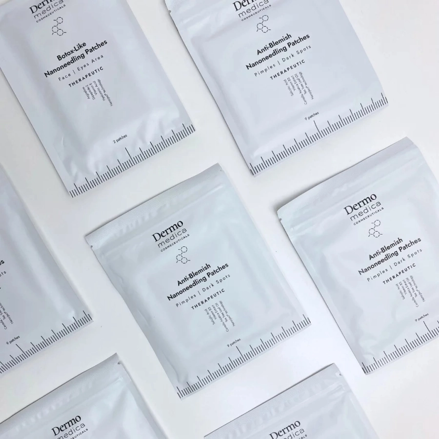 Dermomedica Anti - Blemish Nanoneedling Patches Aktywne płatki nanoigłowe o działaniu przeciwtrądzikowym i przeciwzapalnym 1szt.