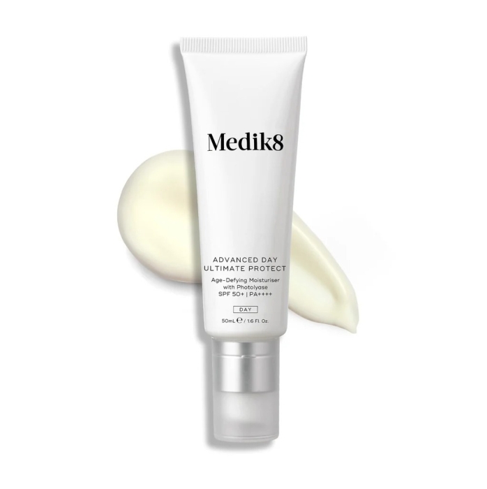 Medik8 Advanced Day Ultimate Protect Krem nawilżający z fotoliazą, zwalczający oznaki starzenia skóry, SPF 50+ | PA++++ 50 ml