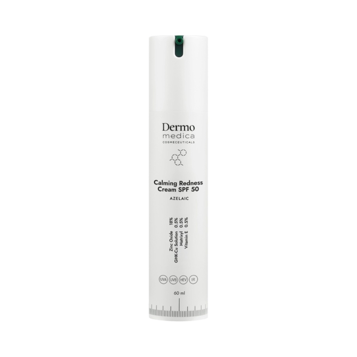 Dermomedica Calming Redness Cream SPF 50 Krem fotoprotekcyjny i korygujący 60 ml