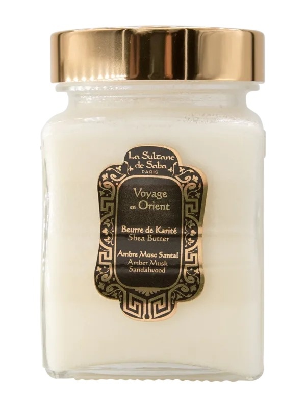 La Sultane de Saba Shea Butter Amber Musk Sandalwood Masło shea bursztynowe drzewo sandałowe 300 ml