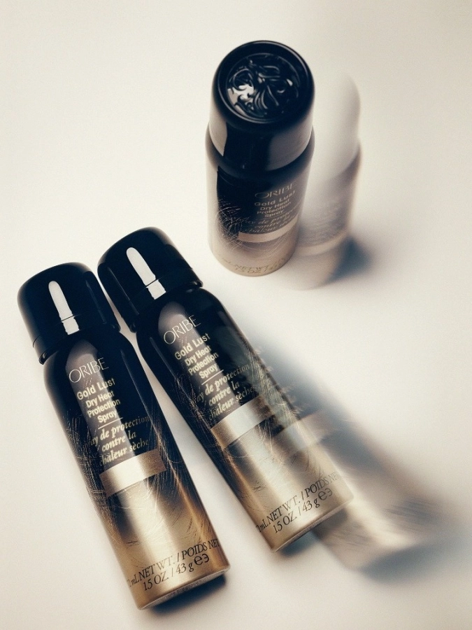 Oribe Gold Lust Dry Heat Protection Spray Spray ochronno regenerujący do stylizacji włosów 72 ml