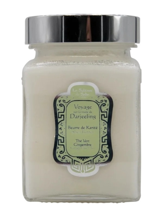 La Sultane de Saba Beurre de Karite Shea Butter Ginger Green Tea Masło shea zielona herbata imbirowa 300 ml