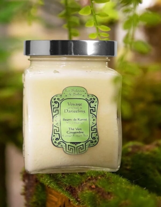 La Sultane de Saba Beurre de Karite Shea Butter Ginger Green Tea Masło shea zielona herbata imbirowa 300 ml