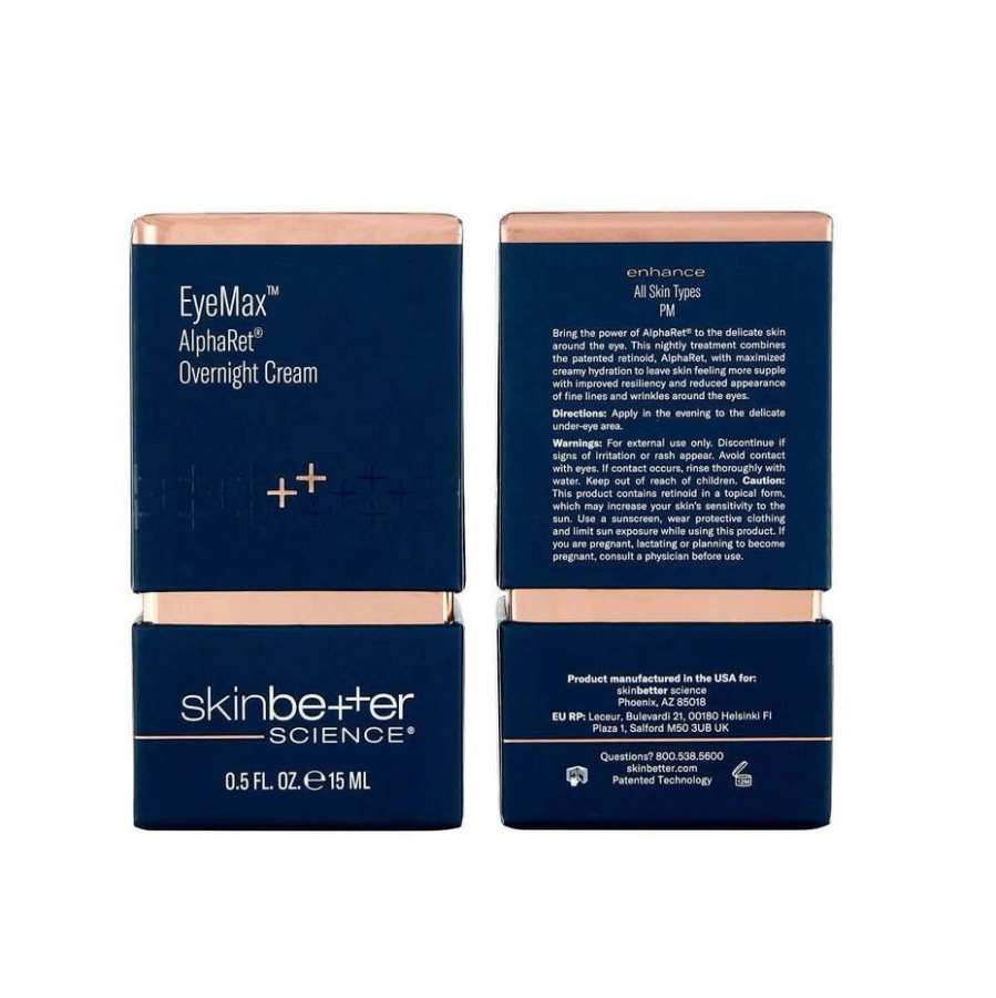 Skinbetter Science EyeMax AlphaRet Overnight Cream Krem pod oczy z retinoidem 15 ml