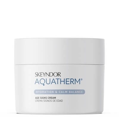 Skeyndor Aquatherm Age Signs Cream Przeciwzmarszczkowy krem do skóry wrażliwej 50 ml