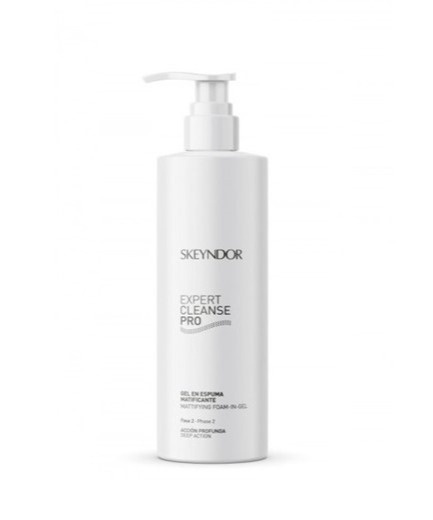 Skeyndor Mattifying Foam in Gel Matujący żel myjący w piance, cera normalna, mieszana i tłusta 200 ml
