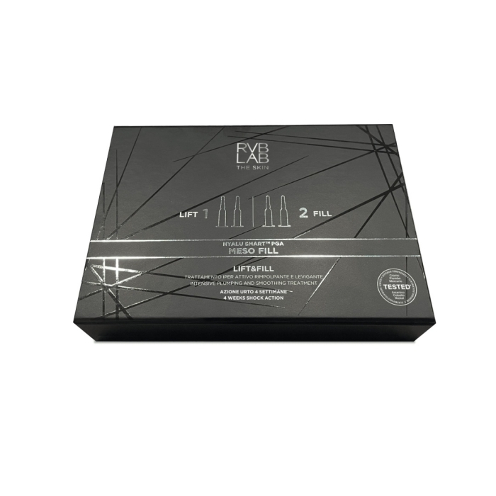 RVB LAB Lift & Fill Hyperactive Plumping And Smoothing Treatment ZESTAW kuracja 30 dni przeciwzmarszczkowa 4 x 3,5 ml