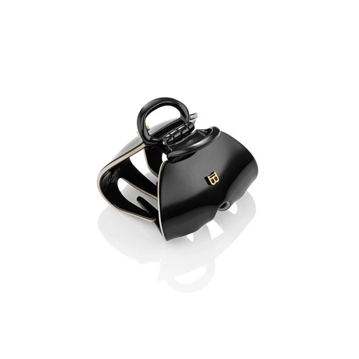 Balmain Pince à Cheveux Imperiale Black/White Klamerka Imperiale Czarno/Biała 6,5 cm x 6 cm