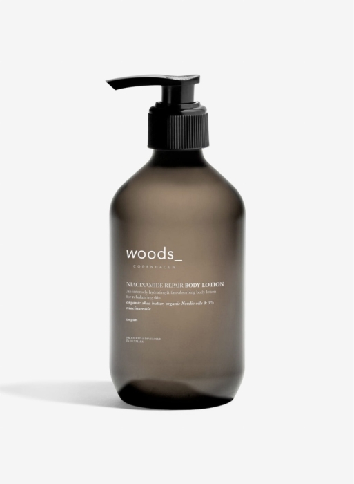 WOODS_COPENHAGEN Niacinamide Repair Body Lotion Regenerujący balsam do ciała z Niacynamidem 5% i masłem shea 400 ml
