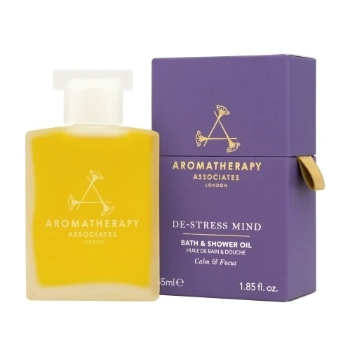 Aromatherapy Associates De-Stress Mind Bath and Shower Oil Odstresowujący olejek do kąpieli i pod prysznic 55 ml