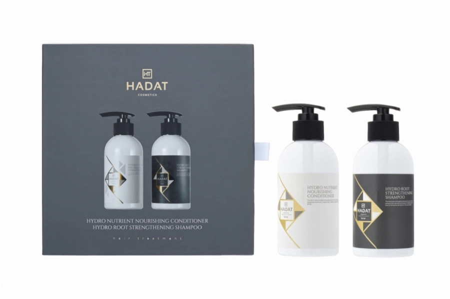 Hadat Nutrient Nourishing Conditioner + Root Strengthening Shampoo Odżywka + Szampon wzmacniający 2 x 250 ml