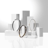 Balmain Acetate Headband White/Black Small Opaska do włosów biało/czarna mała