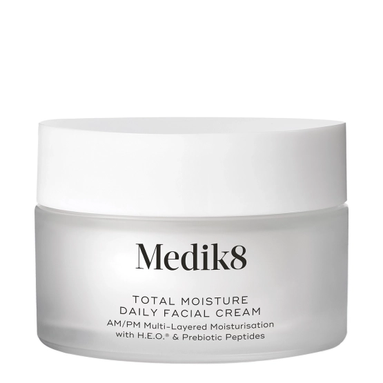 Medik8 Total Moisture Daily Facial Cream Lekki krem nawilżający, wspierający mikrobiom i barierę ochronną skóry 12,5 ml